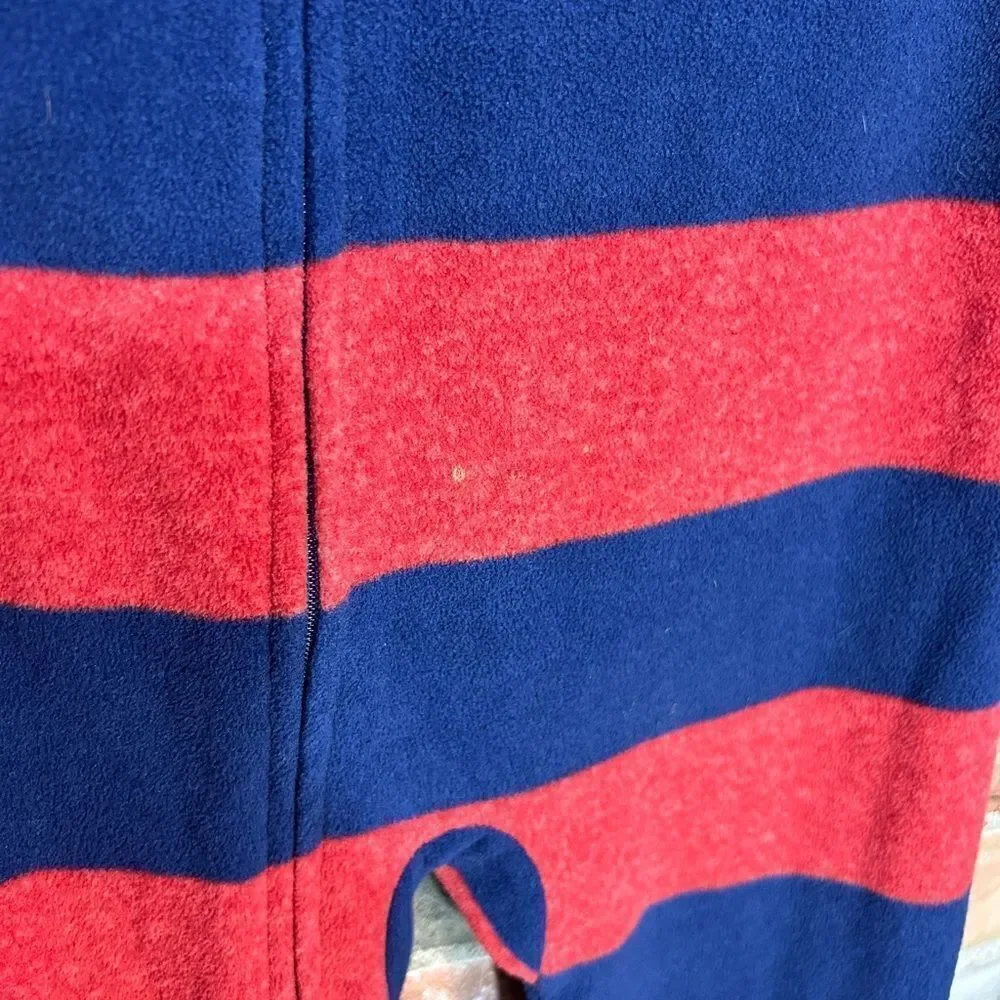 5 for‎ $25🔥Carter's Red & Blue Striped Footie Pajamas Boys Size 4T